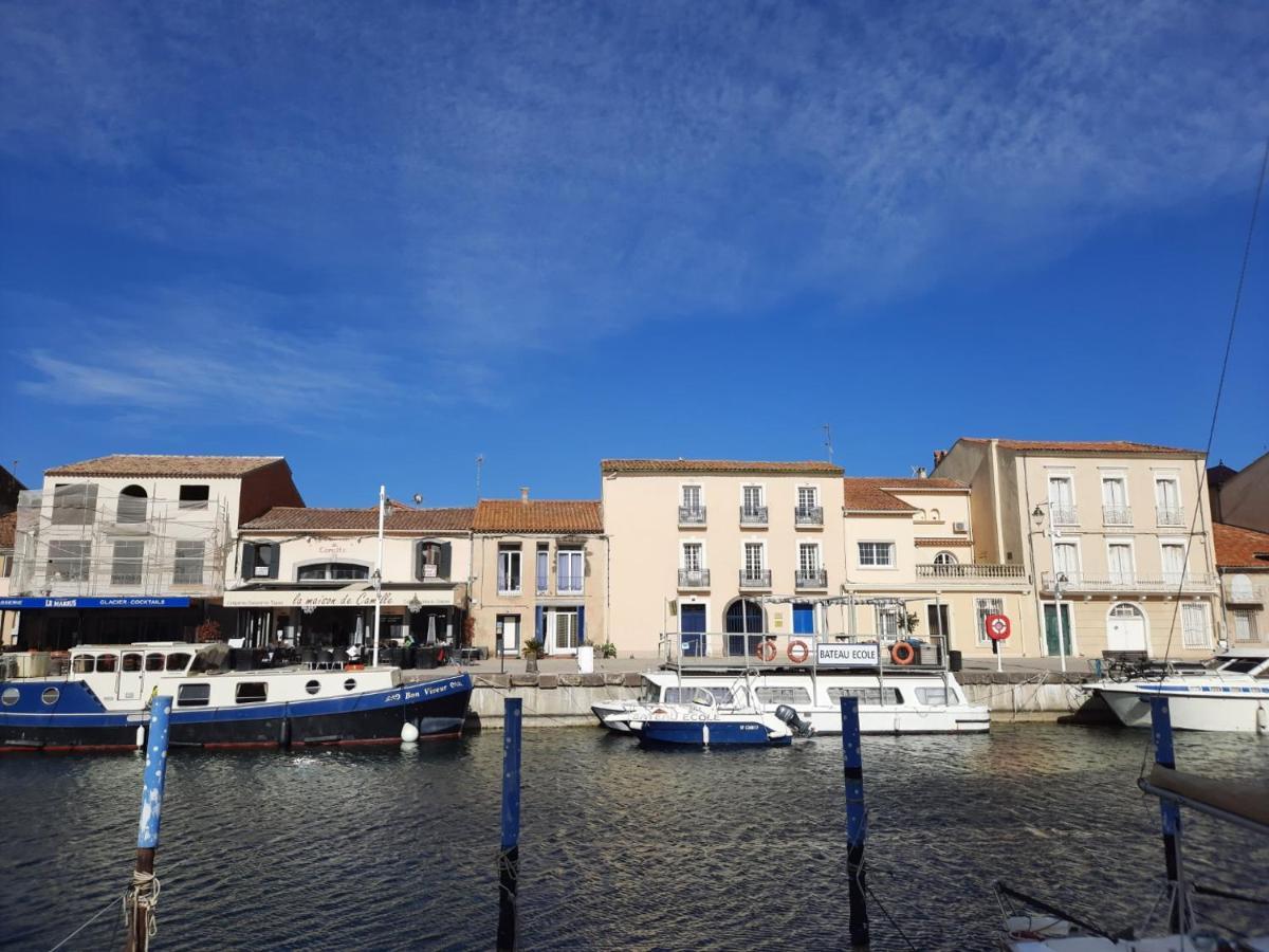 Appartement De Charme Sur Le Port De Marseillan Dış mekan fotoğraf